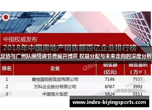 足协与广州队围绕调节费展开博弈 权益分配与未来走向的深度分析